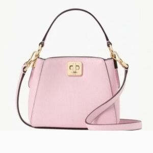 Kate Spade Pink Bag with Gold Accents